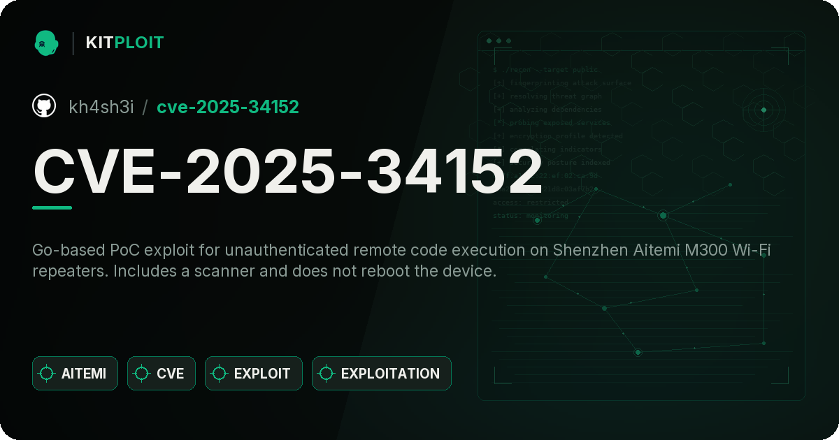 CVE-2025-34152 preview