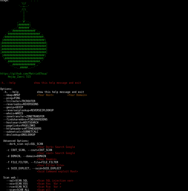 HackerInfo preview