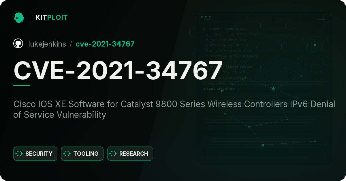 CVE-2021-34767 preview