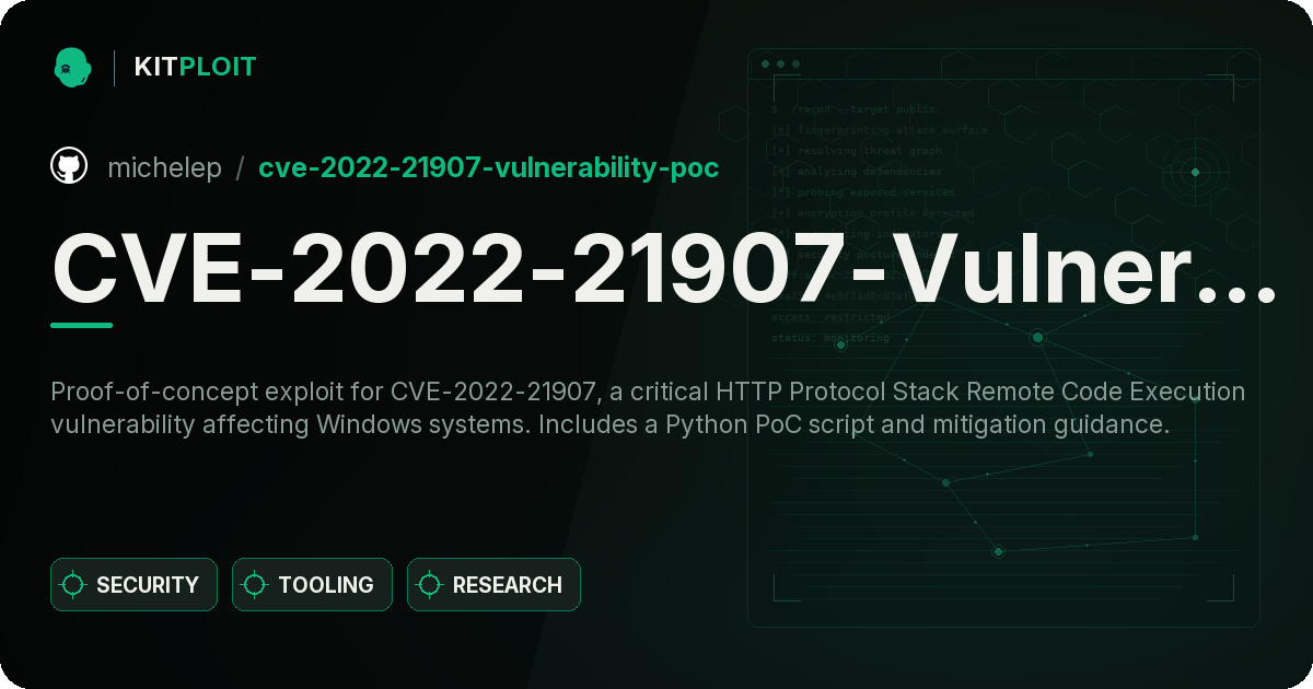 CVE-2022-21907-Vulnerability-PoC preview