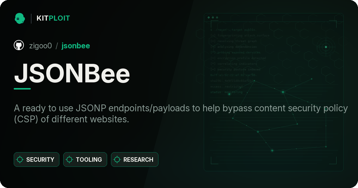 JSONBee preview
