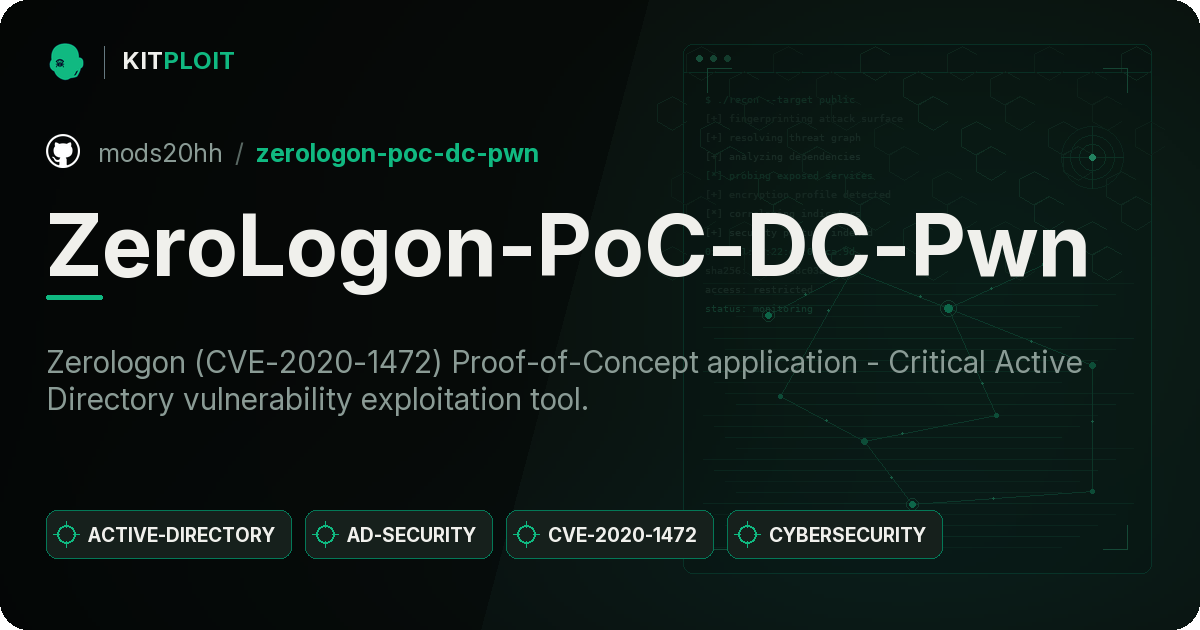 ZeroLogon-PoC-DC-Pwn preview