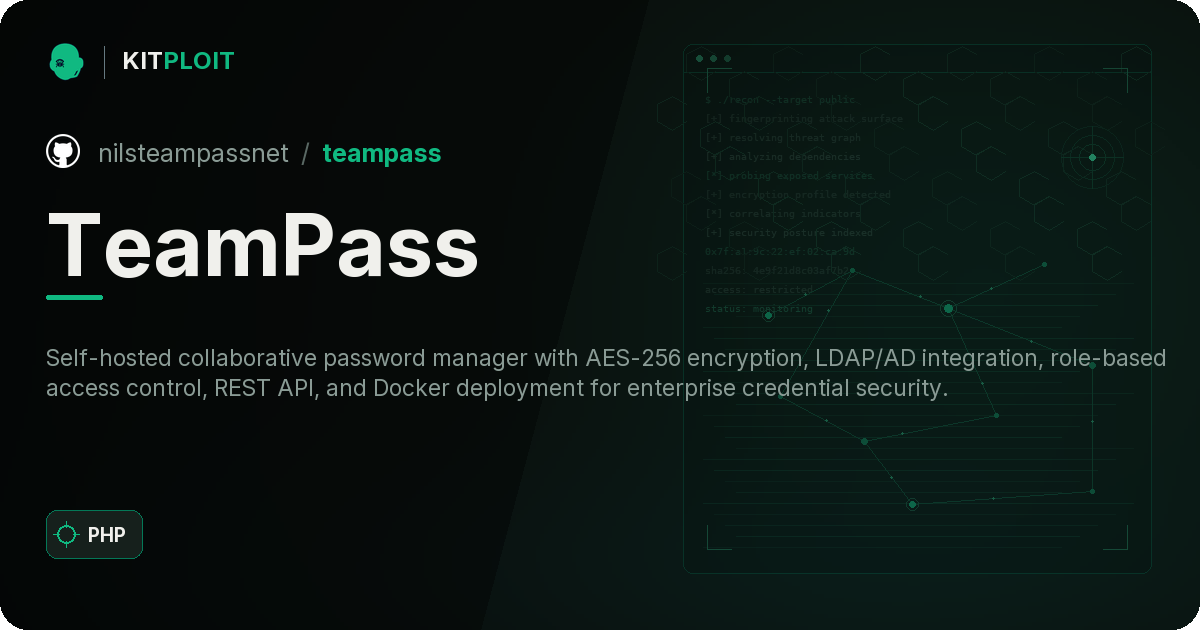TeamPass preview