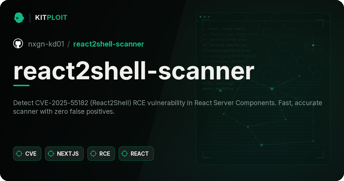 react2shell-scanner preview