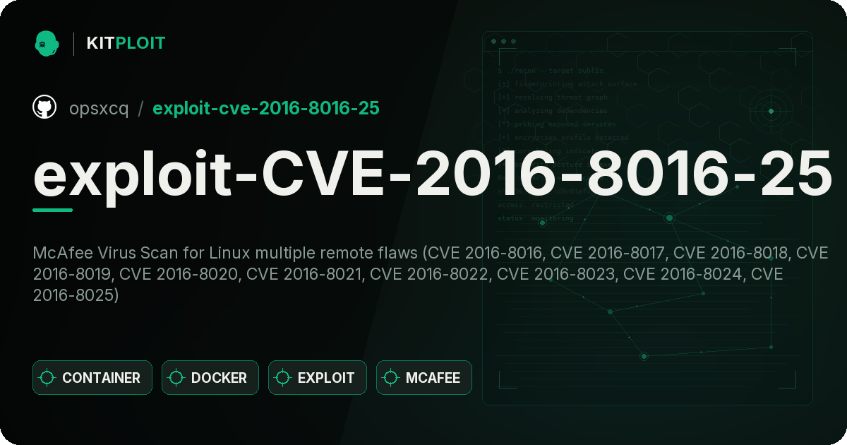 exploit-CVE-2016-8016-25 preview