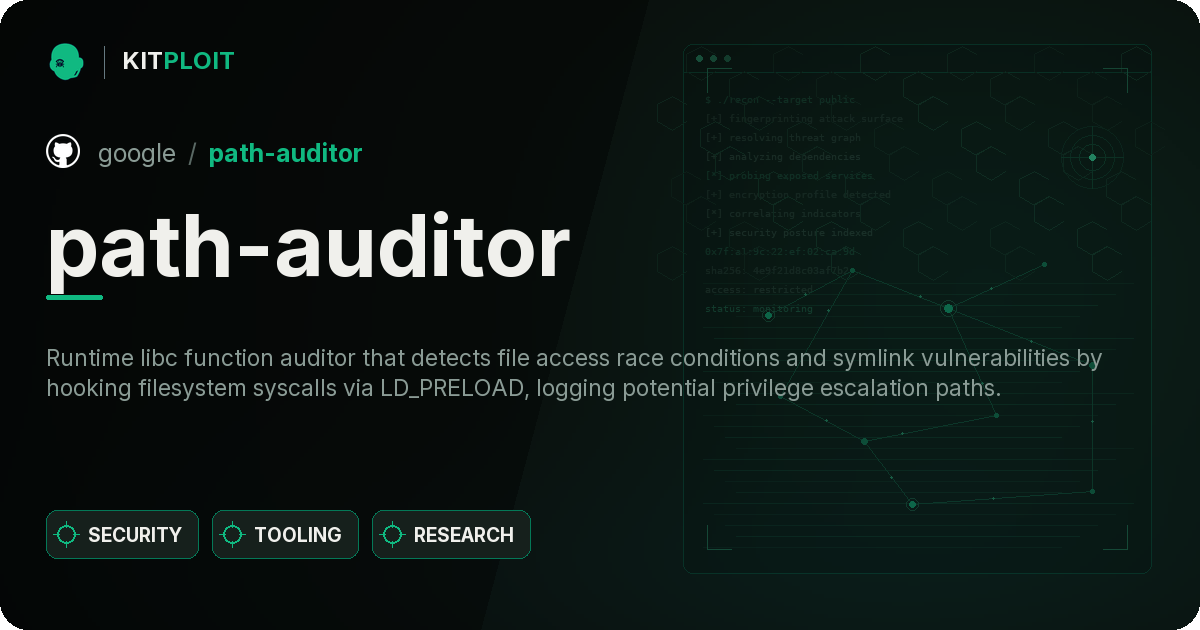 path-auditor preview