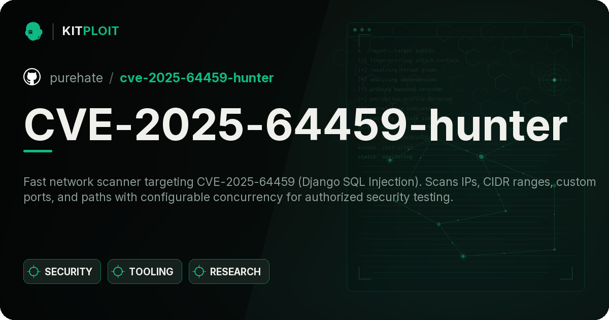 CVE-2025-64459-hunter preview