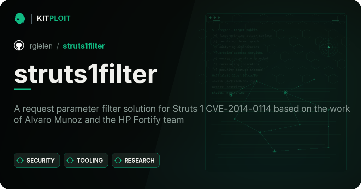 struts1filter preview