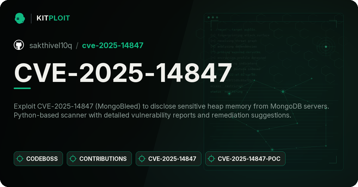 CVE-2025-14847 preview