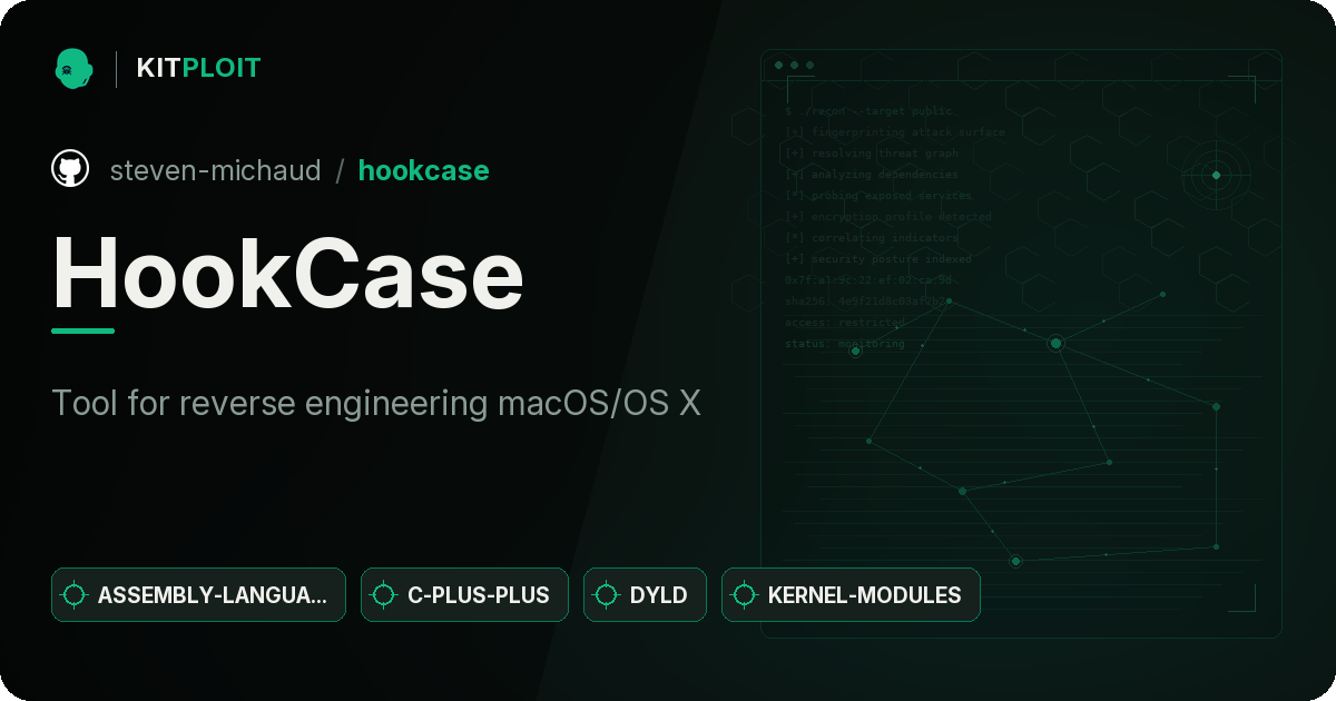 HookCase preview