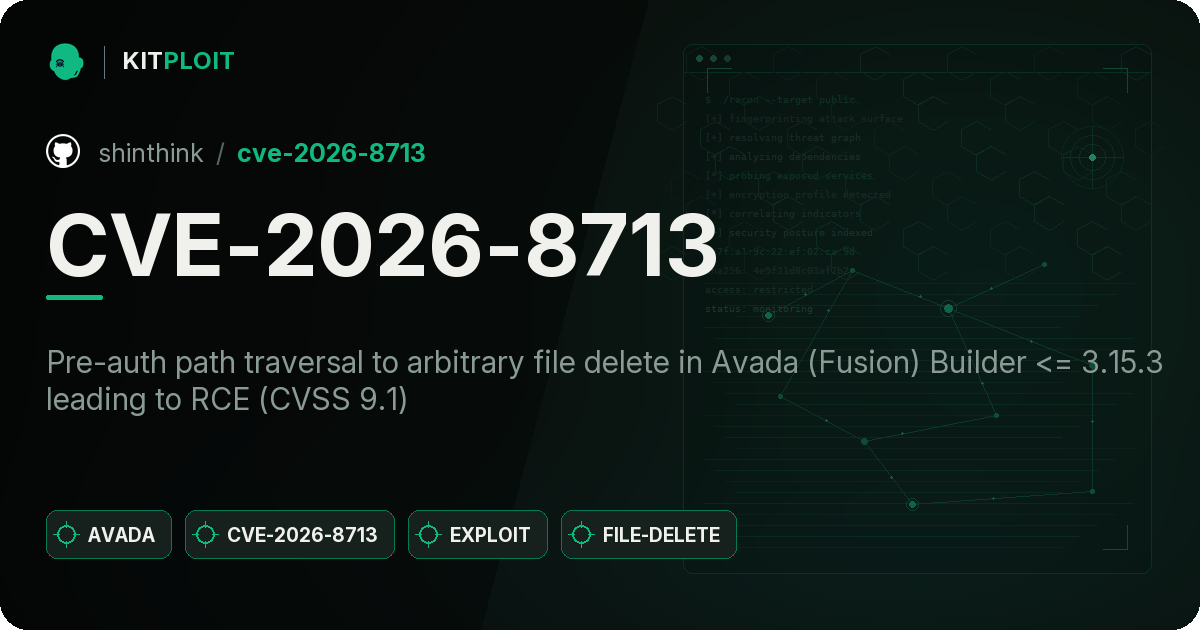 CVE-2026-8713 preview