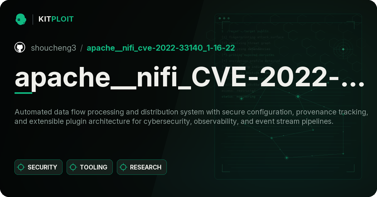 apache__nifi_CVE-2022-33140_1-16-22 preview