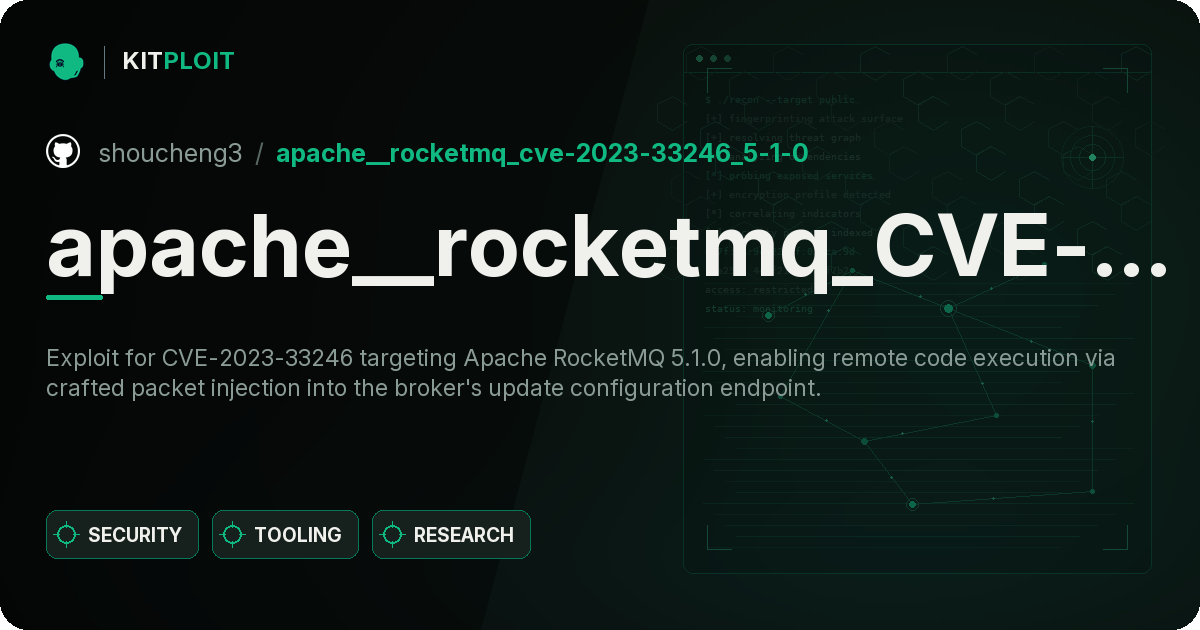 apache__rocketmq_CVE-2023-33246_5-1-0 preview