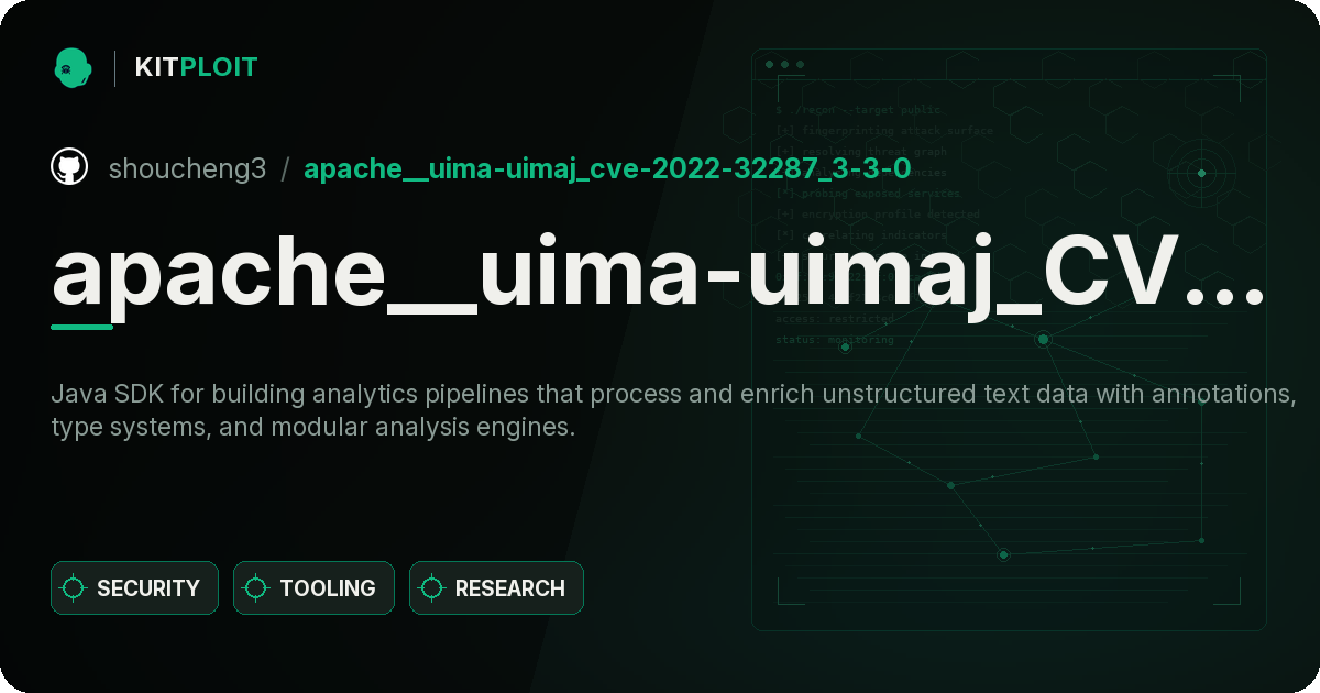 apache__uima-uimaj_CVE-2022-32287_3-3-0 preview