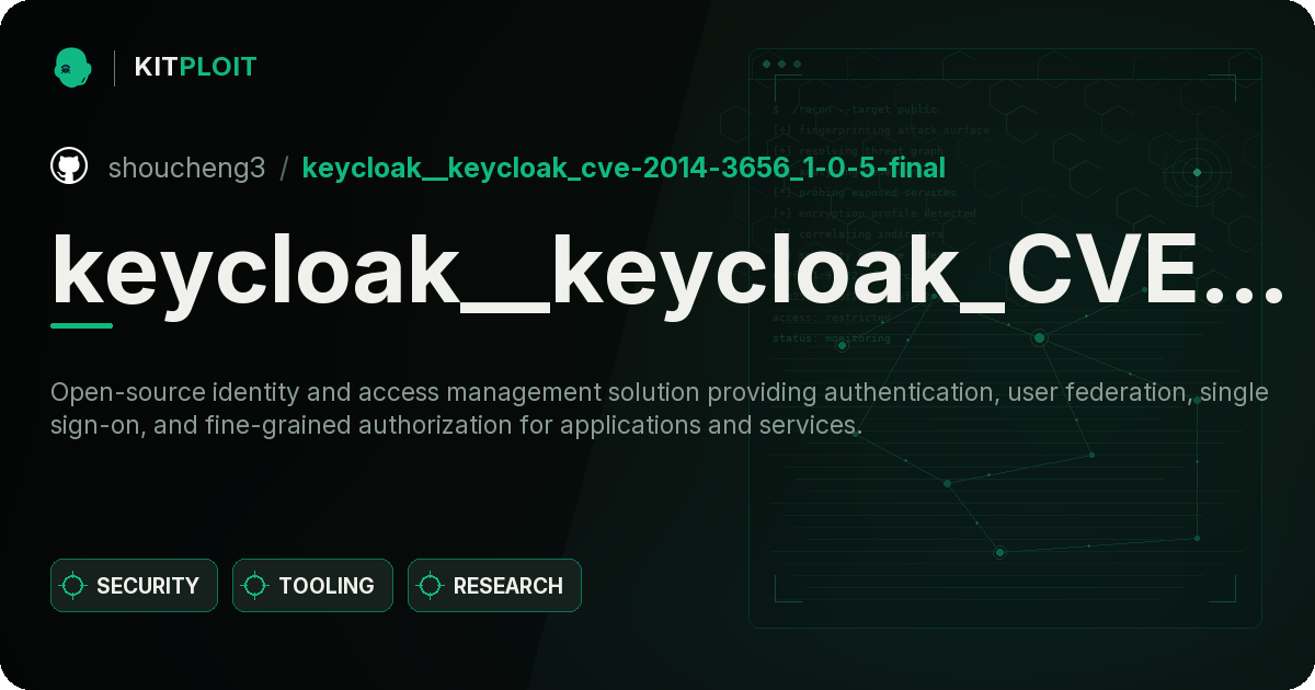 keycloak__keycloak_CVE-2014-3656_1-0-5-Final preview