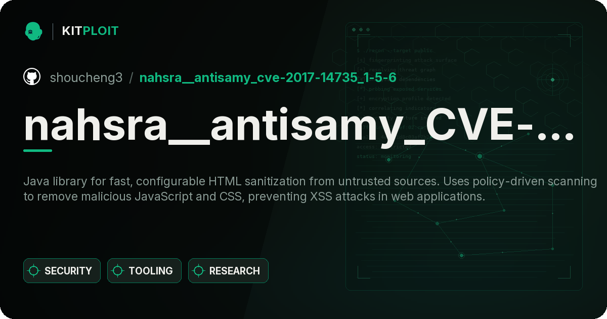 nahsra__antisamy_CVE-2017-14735_1-5-6 preview