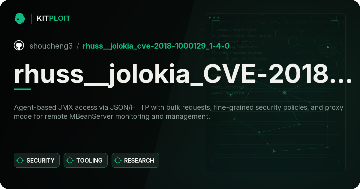 rhuss__jolokia_CVE-2018-1000129_1-4-0 preview