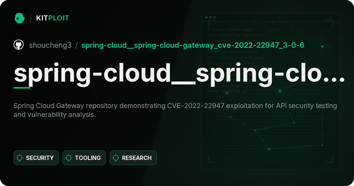 spring-cloud__spring-cloud-gateway_CVE-2022-22947_3-0-6 preview