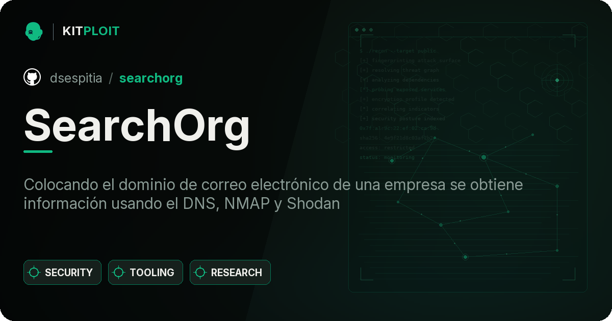 SearchOrg preview