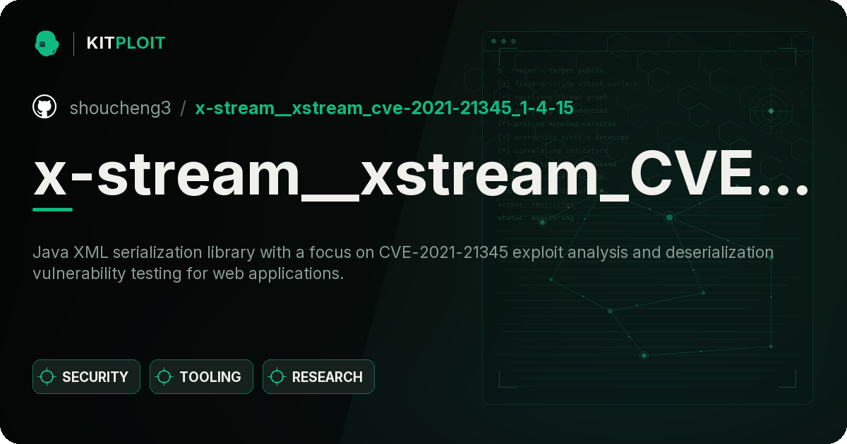 x-stream__xstream_CVE-2021-21345_1-4-15 preview