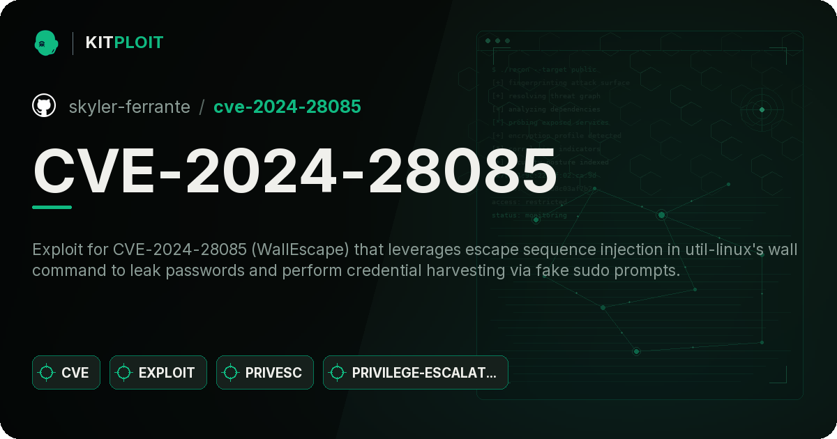 CVE-2024-28085 preview