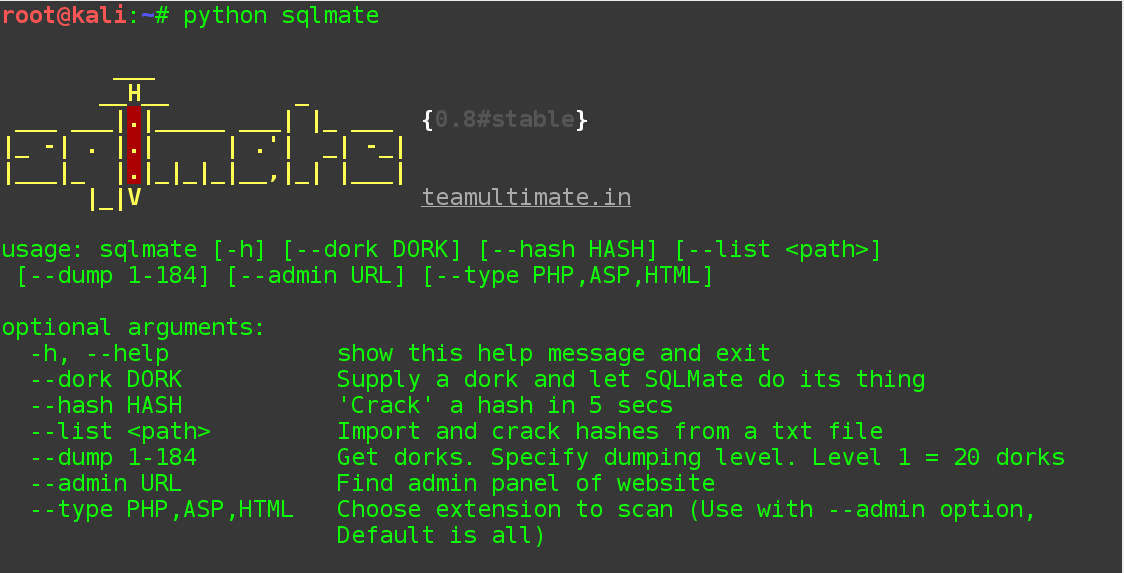 sqlmate preview