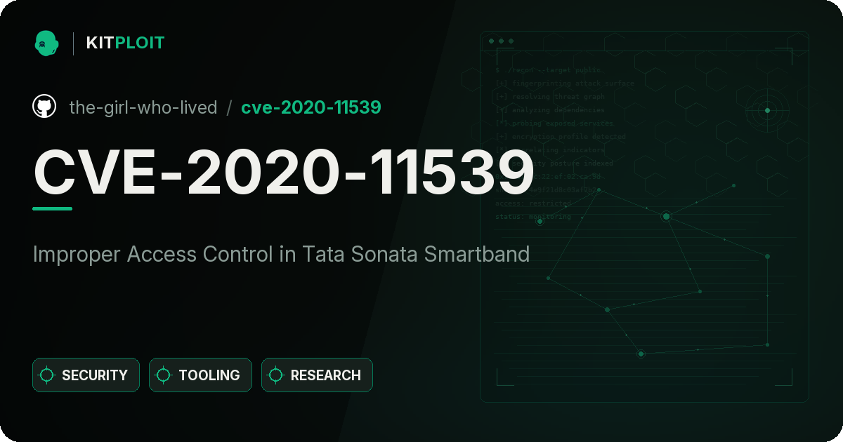 CVE-2020-11539 preview