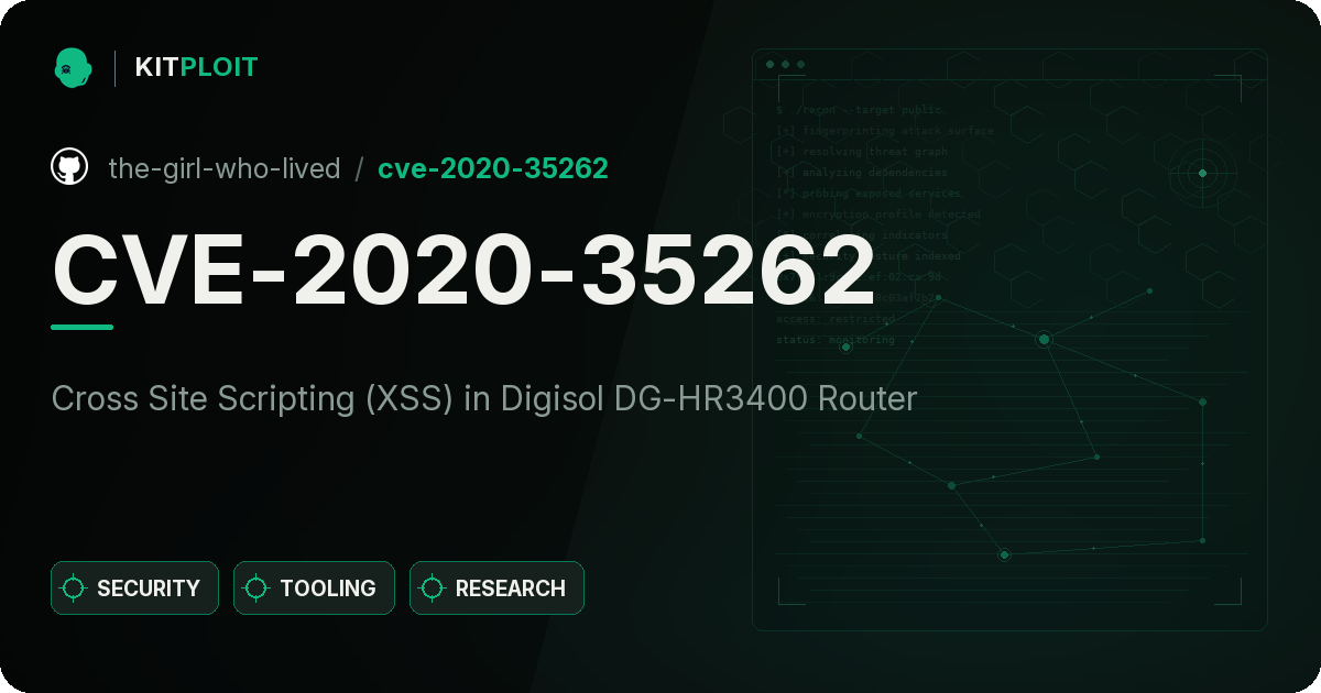 CVE-2020-35262 preview