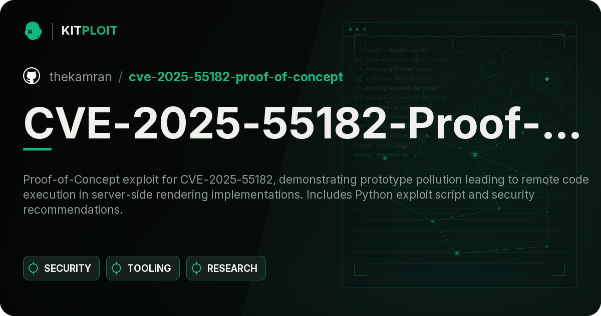 CVE-2025-55182-Proof-of-Concept preview