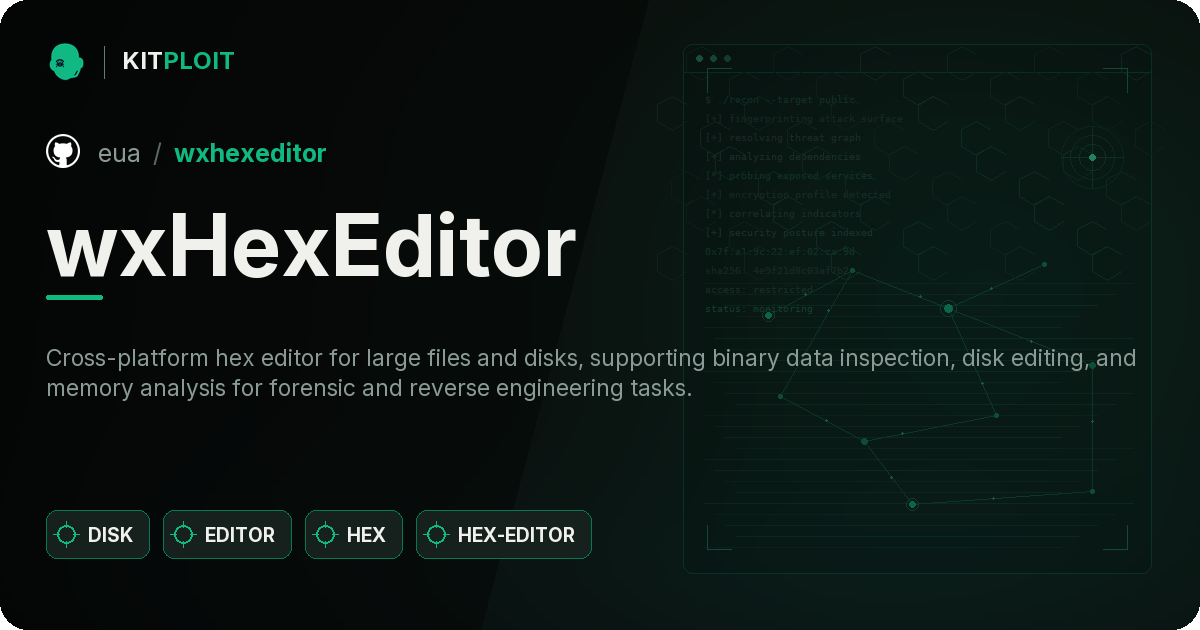wxHexEditor preview