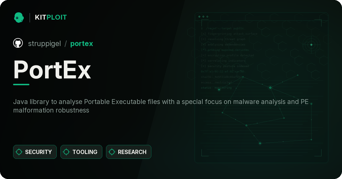 PortEx preview