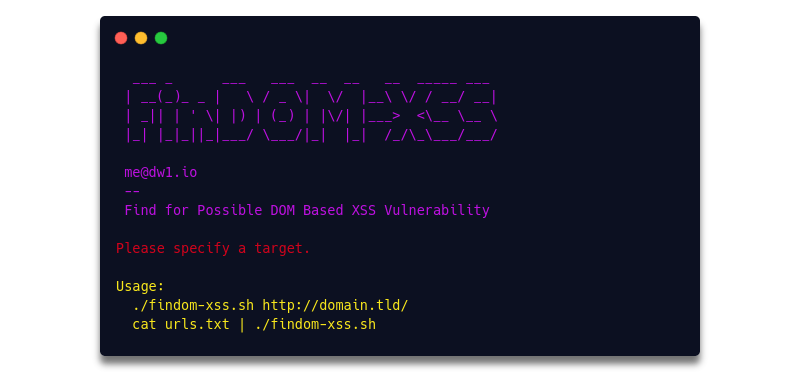 findom-xss preview