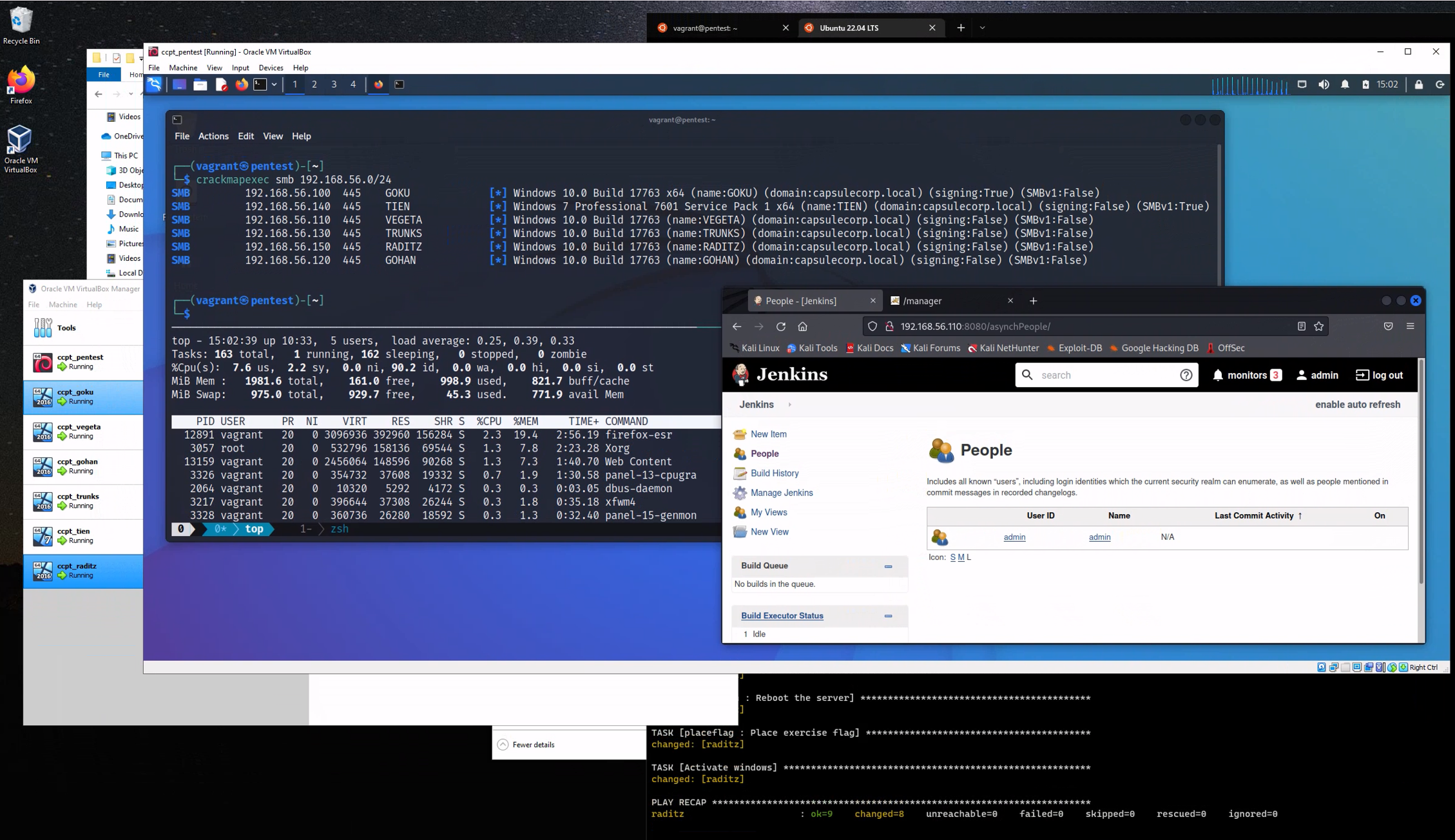 capsulecorp-pentest preview