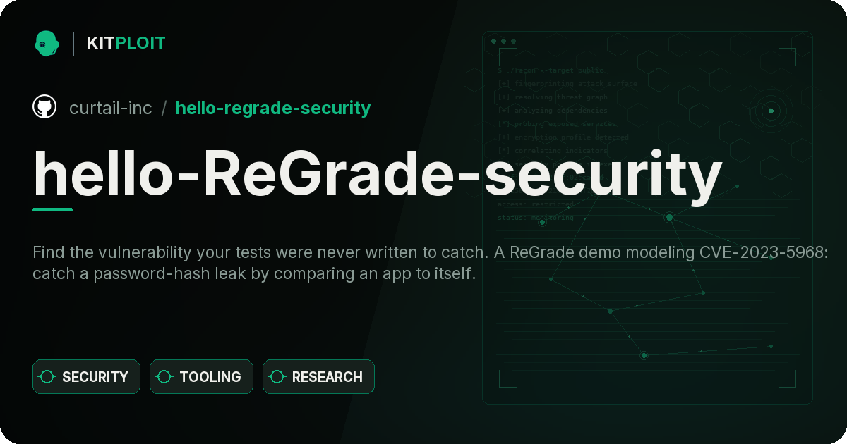 hello-ReGrade-security preview