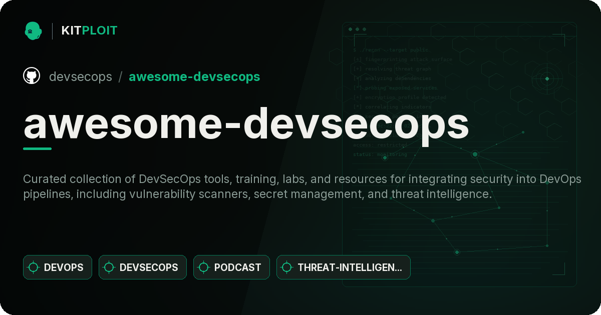 awesome-devsecops preview