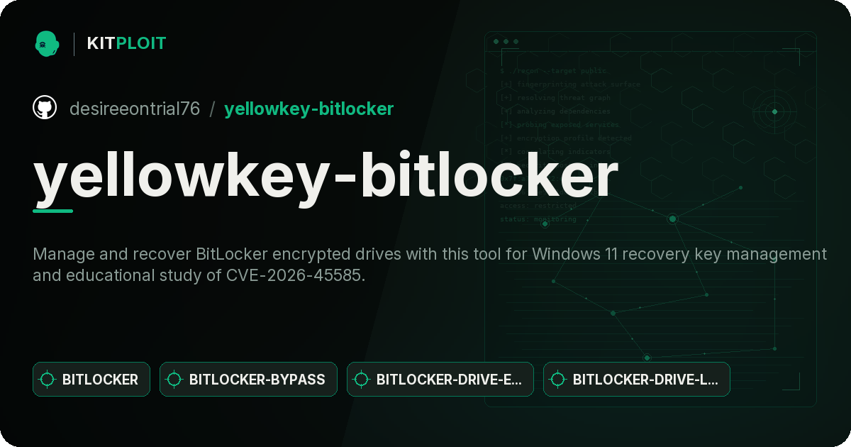 yellowkey-bitlocker preview