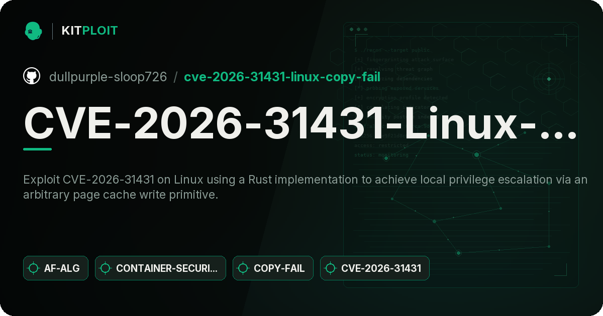 CVE-2026-31431-Linux-Copy-Fail preview