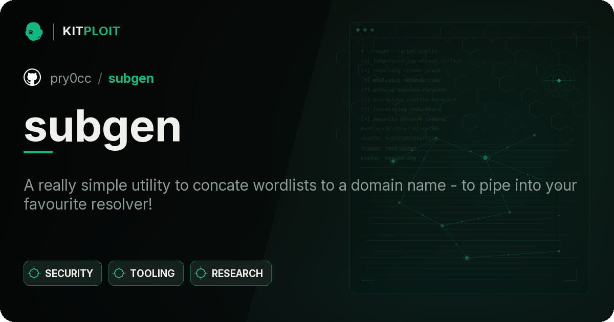 subgen preview