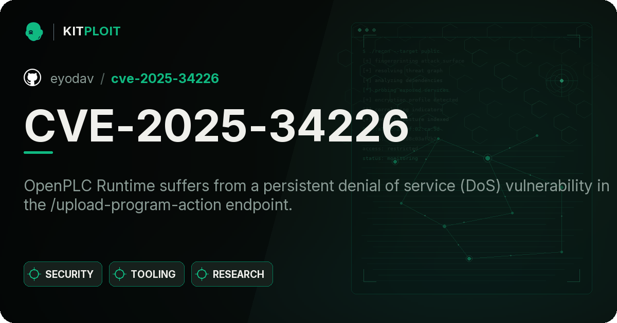 CVE-2025-34226 preview