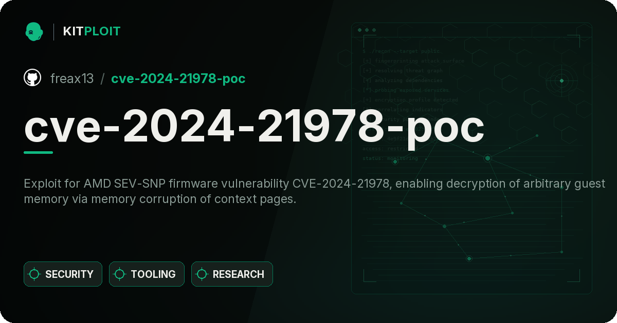 cve-2024-21978-poc preview