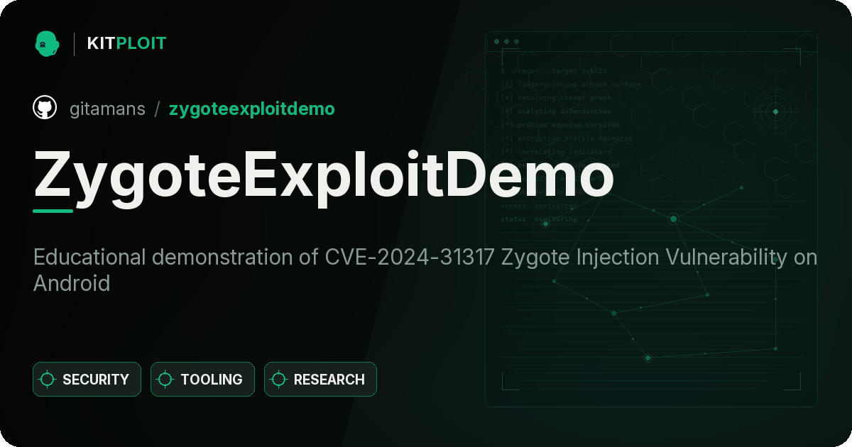ZygoteExploitDemo preview