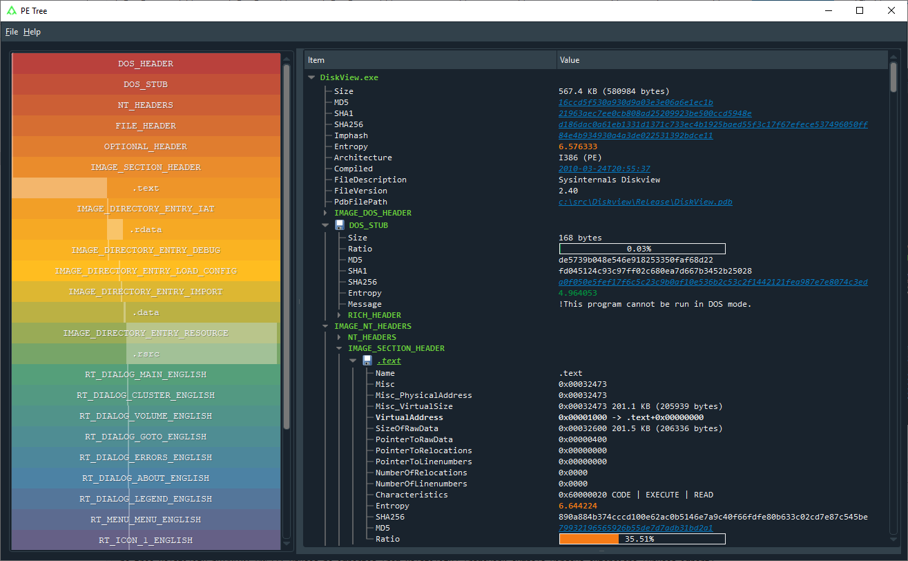 pe_tree preview