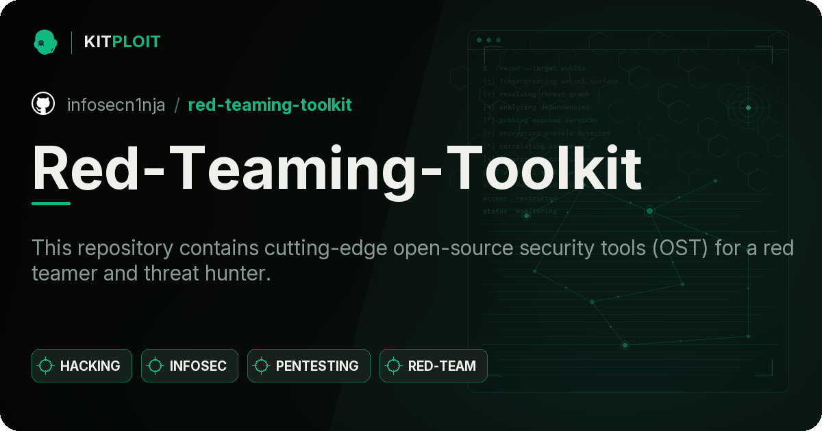 Red-Teaming-Toolkit preview