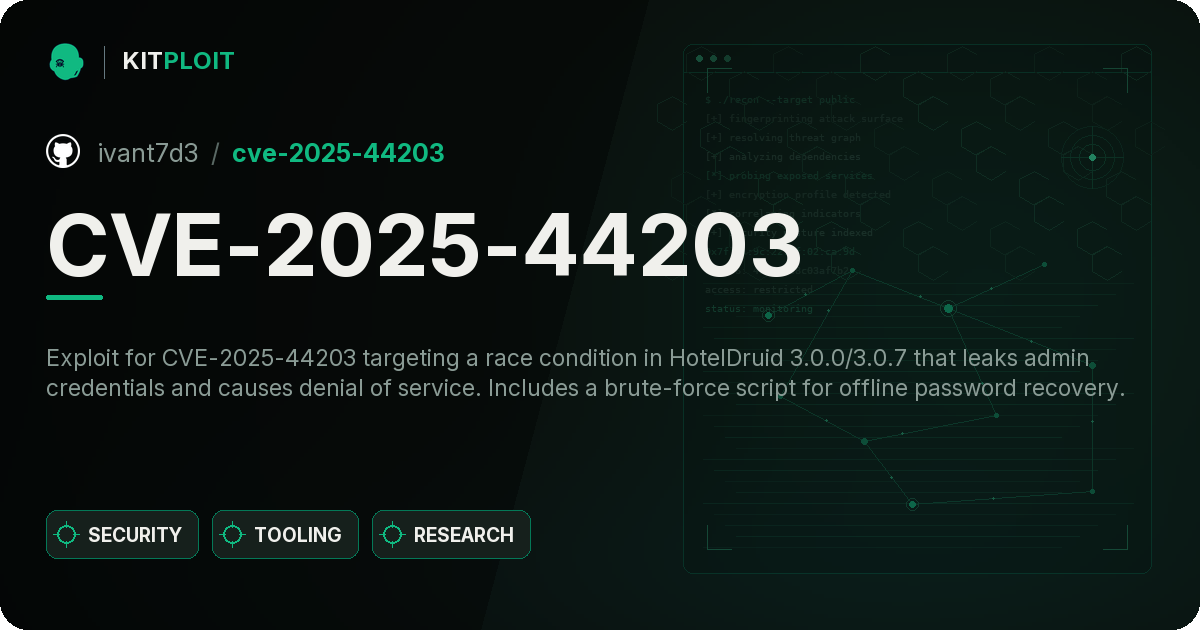 CVE-2025-44203 preview