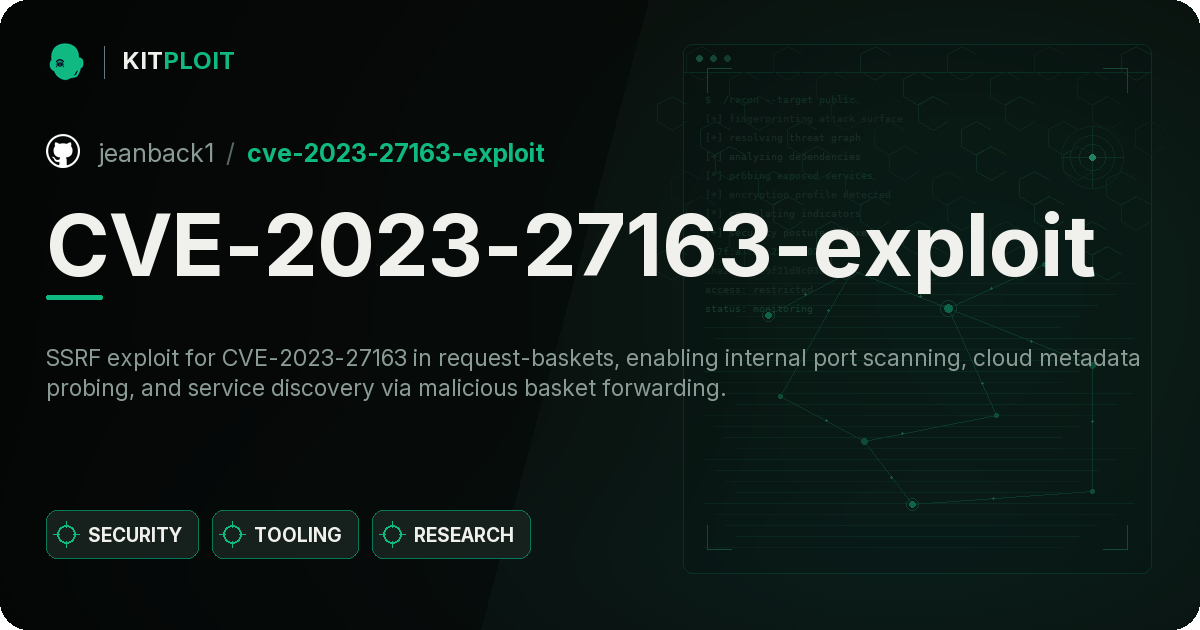 CVE-2023-27163-exploit preview