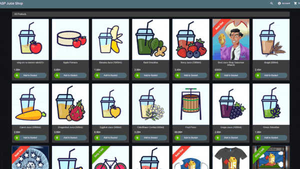 juice-shop preview
