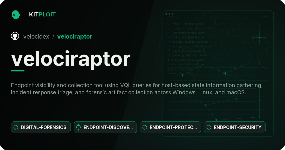 velociraptor preview
