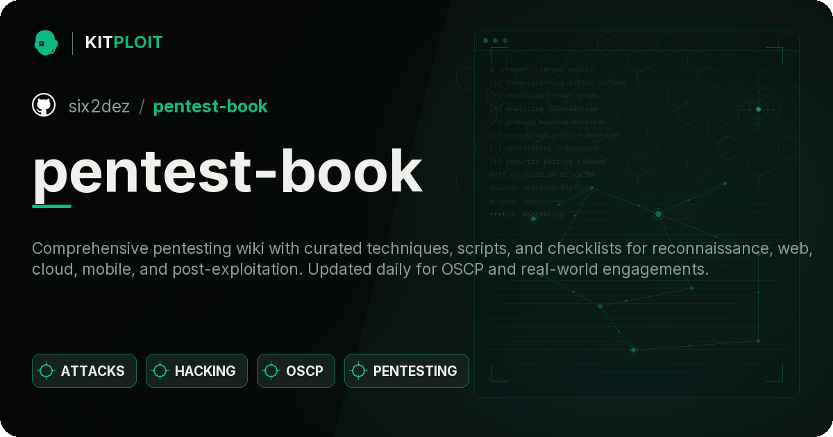 pentest-book preview